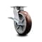 Service Caster 8 Inch Kingpinless Poly on Polyolefin Wheel Swivel Caster with Brake SCC SCC-KP30S820-PPUR-SLB - alternate 5